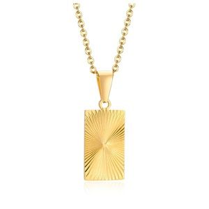 Gold Beverly Pendant Necklace - Men’s